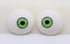 50mm Flat Puppet Eyes with Cabachon Iris - GRANNY SMITH - FurriFingers